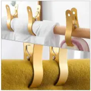 2 Pcs Clothespin Beach Towel Clip Blanket Clips Travel Sunbed Windproof