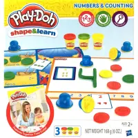 在飛比找蝦皮購物優惠-培樂多Play-Doh 創意黏土 數字學習遊戲組