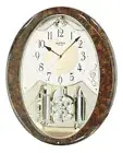 Rhythm Small World Musical Clock with Beatles melodies RARE 4MJ896 Snowflake NEW