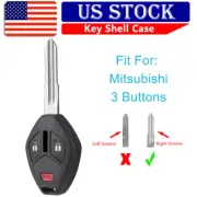 For Mitsubishi Mirage Endeavor Outlander Remote Key Fob Shell Case 3 Buttons