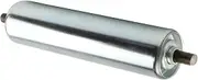 YOPNDFR High Performance Conveyor Roller, 0.31 inch/0.8 cm Shaft Diameter, 7.9-25.6 Inch Long Galvanised Gravity Roller with 2.5 cm/1 Inch Roller Diameter (450 mm/17.7 inches)