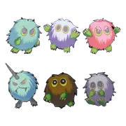 Yu-Gi-Oh! Limited Edition Set of 6 Kuriboh Brothers Pin Badges