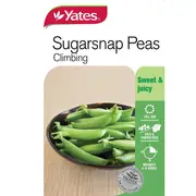 Yates Sugarsnap Pea Climbing Seeds 54g