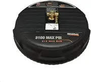 Generac 6132 High Pressure 15" Surface Cleaner - Fast & Uniform Cleaning - Compatible with up to 3100 PSI Pressure Washers - Durable Construction - Adjustable Quick-Change Connector