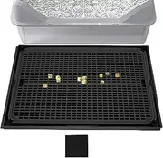 Cat Mat | Waterproof and Anti-Urine with Base Traps Residues – Waterproof Non-Slip Base for Box, Pet Accessories for All Breeds and Kittens