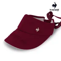 在飛比找momo購物網優惠-【LE COQ SPORTIF 公雞】高爾夫系列 女款紅色緞