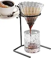 Pour Over Coffee Stand - Coffee Filter Stand - Coffee Filter Cup Holder Dripping Water, Coffee Brewer Holder, Coffee Maker Drip Filter Cup Rack for Coffee Making