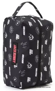 [Jack Bunny] Shoe case [Doraemon] (allover pattern/brand logo) / Golf shoes / 26