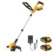 VARSK 20V 12" Cordless String Trimmer 2 in 1 Trimmer and Edger with Auto Line...