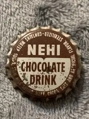Vintage Nehi Chocolate Drink Soda Bottle Cap New Old Stock Cork Lined
