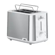 Braun PurShine HT1510WH 2 Slice Toaster White