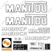 Fits Manitou M430CP Decal Kit Forklift - 7 YEAR 3M OUTDOOR VINYL!