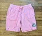 NWT Lacoste Croc Boyz Academy Zack Bia Pink Sweatshorts (size: 5/L)