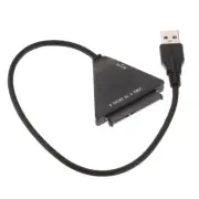 USB 3.0 SATA Converter Cable w/ DC 12V Power Adapter for 2.5"3.5" Hard Drive HDD
