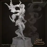 Forest Elf by Great Grimoire | RPG | TTRPG | Miniature | Fantasy | Tabletop