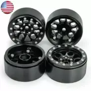 FLYXM 4PC 1.9" Metal Beadlock Wheel Rims for RC Axial SCX10 TRX-4 D90 90046