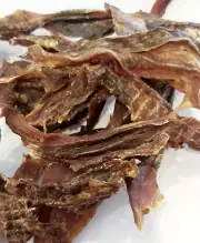 DUCK FILLET 1KG JERKY NATURAL DEHYDRATED 100% AUST FREE POST