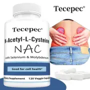 N-Acetyl-L-Cysteine(NAC) Capsules - Improve Lung,Liver & Kidney Health