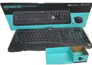 New Logitech Advanced Wireless Keyboard & Wireless Mouse Combo - MK540