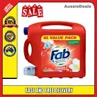6L Liquid Laundry Detergent All Washer Liquid Cleaner Fab Fresh Blossoms AUSTOCK