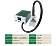 BST-863 Hot Air Gun Welding Temperature Adjustment Digital Display Hot Air Gun