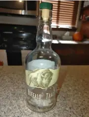 Buffalo Trace EMPTY Bottle Kentucky Bourbon Whiskey 750 mL ea