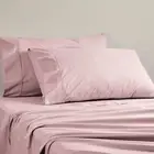 King Single 300TC Cotton Percale Sheet Set - Dusk | Bnb Supplies