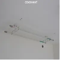 在飛比找松果購物優惠-CD430金楓日系樑下式曬衣架(陽台空間較小使用)(衣架送衣