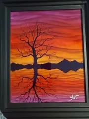 Nicholas Yust Digital Dye Sublimation/Aluminum (Tree Reflections 2) Signed #5/99