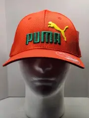 Puma Orange/Green/Yellow Large-XLarge Stretch Fit Cap ~ NEW WITH TAG