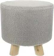 BESTOYARD Small Stools Outdoor Stools Decorative Stool Round Foot Stool Short Stool Cute Step Stool Entryway Stool Stools for Classroom Low Stool Mini Stool Shoe Changing Stool Wood
