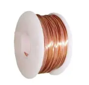 22 Ga Copper Wire Quality Round Bare Solid 250 Ft.Spool (DEAD SOFT) CPW-22S-1/2P
