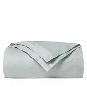 Sferra Selini Leaf Sateen Jacquard Duvet Cover, King