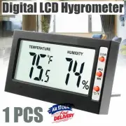 Digital LCD Thermometer Hygrometer Max Min Memory Celsius Fahrenheit AU