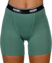 [Woxer] Women’s Boxer Briefs Underwear, Baller 5” High-Waisted Boyshorts Panties Soft Anti-Chafing, No Roll Inseam