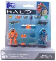 DECISIVE ENGAGEMENT, Mega Bloks Construx, Halo Infinite, HKT16 - NEW on CARD!