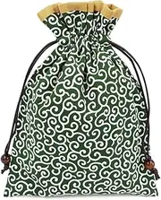 [手作り工房FUJITA] Handcraft Fujita Drawstring Bag, Goshuin Book Bag, Arabesque Pattern