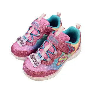 (AZ) SKECHERS 女童 運動鞋 休閒鞋 GLIMMER KICKS 81444NLPMT (5.5折)