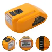 DCB090 Battery Adapter For 14.4V/20V MAX USB+Type C Power Source Charger New