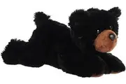 Aurora Adorable Flopsie Sullivan Stuffed Animal - Playful Ease - Timeless Companions - Black 12 Inches