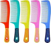 zYoung 5 Pcs Combs for Women, Tooth Comb Set, Styling Essentials Round Comb with Handle