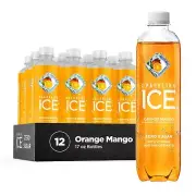 , Orange Mango Sparkling Water, Zero Sugar Flavored Water, with Vitamins and ...