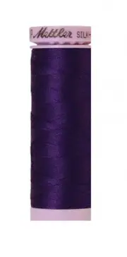 Mettler Silk-Finish 50wt Solid Cotton Thread 164yd/150M Deep Purple #9105-0046