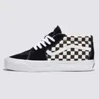 New Vans Premium Sk8-Mid Reissue 83 LX Checkerboard Black/White Sneakers 2024