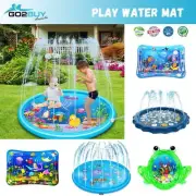 Inflatable Premium Splash Play mat Water Sprinkle Spray pad Toys Kids Pet Party