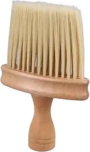 Dust Brush for Instruments, Effective Prevention of Static Electricity, Doublesided Cleaning for Keyboards, Synthesizers, Music Enthusiasts, Material Made of Wood and Nylon