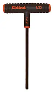 Eklind 61610 Power Hex T-Handle Key, 5/32-In. - Quantity 4