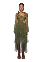 [Current Mood] Fairydust Chronicles Lace Dress & Shrug Set - Olive
