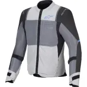 ST-2 Air Ice Gray Dark Gray Black Motorcycle Jacket