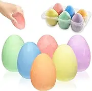Easter Egg Chalk Set, Easter Eggs Painting Chalk, Street Painting Chalk in Easter Egg Shapes